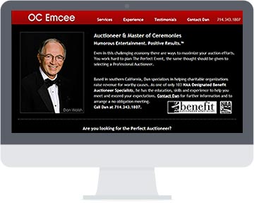OC Emcee - Benefit Auctioneer